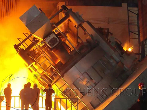 Electric arc furnace steelmaking